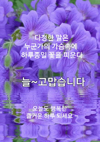 ◆ 오늘을 사랑하라 ◆
